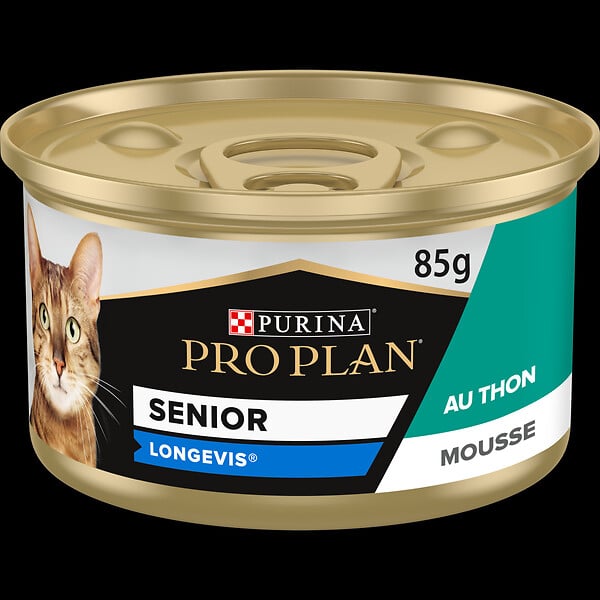 PROPLAN - Aliment humide chat senior 7+ - Mousse Thon - 85g - large