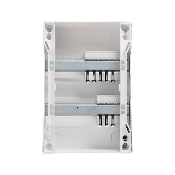 DEBFLEX - Coffret électrique 2 rangées - 26 modules - 8 disjoncteurs - large