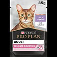 PROPLAN - Aliment chat adulte digestion délicate - Dinde sauce - 85g - vignette