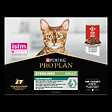 PROPLAN - Paté pour Chat stérilisé Multipack, Boeuf sachets 10x85g - vignette