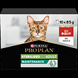 PROPLAN - Paté pour Chat stérilisé Multipack, Boeuf sachets 10x85g - vignette