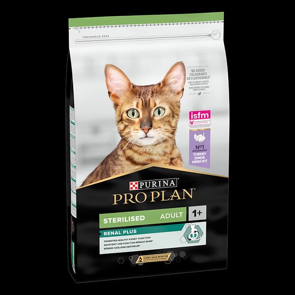 PROPLAN - Croquettes chat stérilisé PRO PLAN - riche en Dinde - 10kg - large