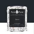 PURE&PAINT - Peinture végétale - Velouté - Ebène - 2,5L - vignette
