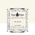 PURE&PAINT - Peinture murale veloutée biosourcée - Vert jasmin - 0.5L - vignette