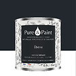 PURE&PAINT - Peinture veloutée Pure & Paint - Ebène - 0,5L - vignette