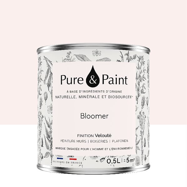 PURE&PAINT - Peinture velouté Pure & Paint - Bloomer - 0.5L - large