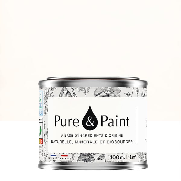 PURE&PAINT - Peinture veloutée Pure & Paint - Blanc - 100ml - large