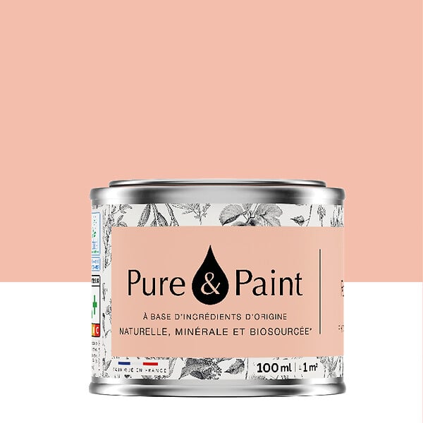 PURE&PAINT - Peinture velouté Pure & Paint - Roséus - 100ML - large