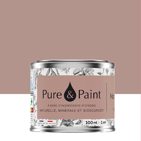 PURE&PAINT - Peinture velouté Pure & Paint - Marron glacé - 100ML - large