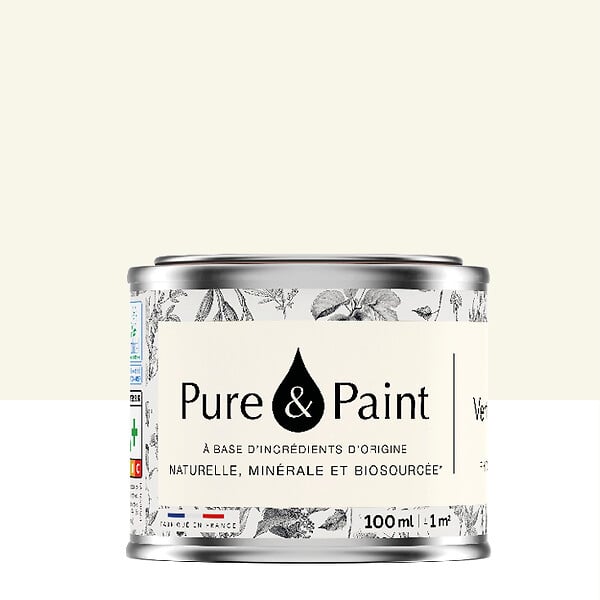 PURE&PAINT - Peinture velouté - Vert jasmin - 100ml - large