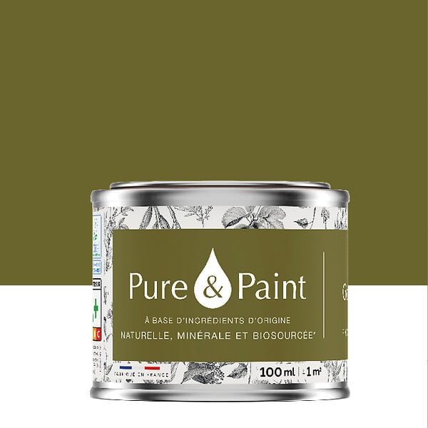 PURE&PAINT - Peinture velouté Pure & Paint - Goémon - 100ML - large