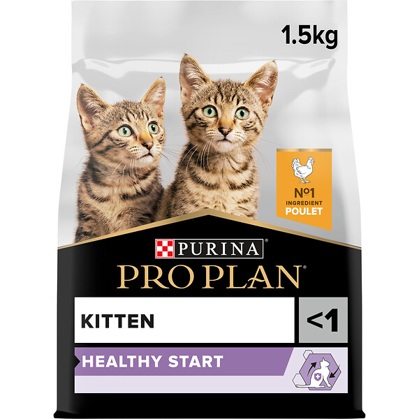 PROPLAN - Croquettes chat Junior - Poulet - 1,5kg - large