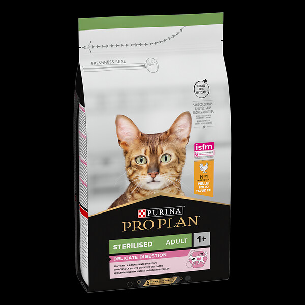 PROPLAN - Croquettes chat stérilisé adulte - Poulet - 1,5 kg - large