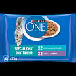 ONE - Sachets chat d'intérieur - Thon-Veau - 4x85g - vignette