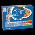 ONE - Sachet repas chat Stérilisé - Multivariétés - 8x85g - vignette