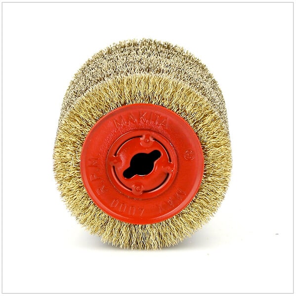 MAKITA - Brosse MAKITA P-65648 en fil d'acier cuivré Ø 98 mm pour décapeur à rouleau MAKITA 9741 860 W - large