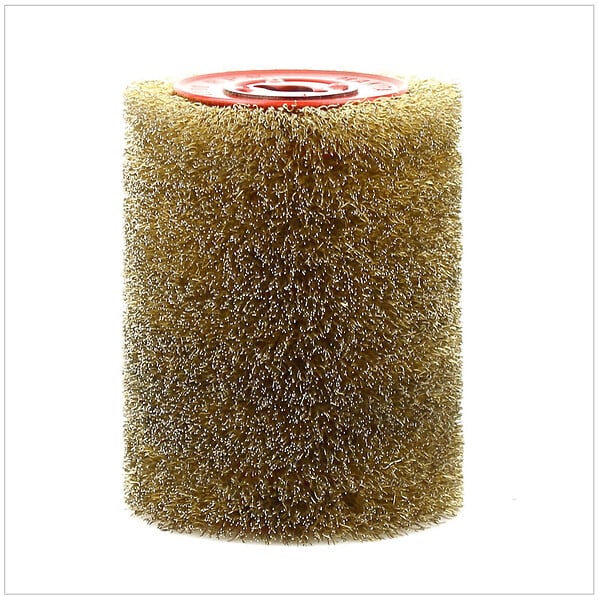MAKITA - Brosse MAKITA P-65648 en fil d'acier cuivré Ø 98 mm pour décapeur à rouleau MAKITA 9741 860 W - large