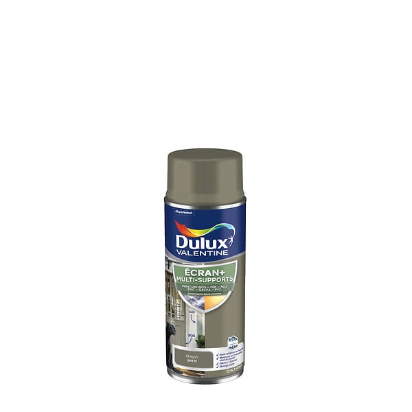 DULUX VALENTINE - Peinture multi-supports en aérosol Ecran+ Origan 400ml - large