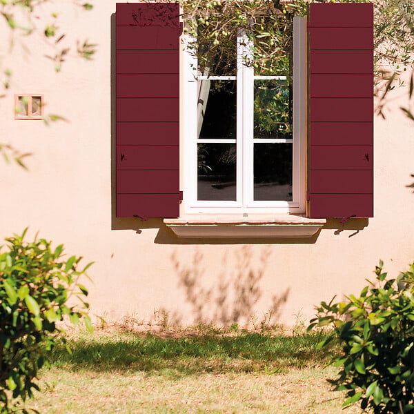 DULUX VALENTINE - Peinture extérieure Bois Ecran+ Dulux Valentine Satin-RougeBasque 0,5L - large