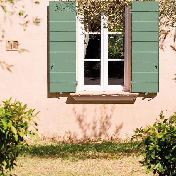 DULUX VALENTINE - Peinture extérieure pour bois Ecran+ Vert Provence 2L - large