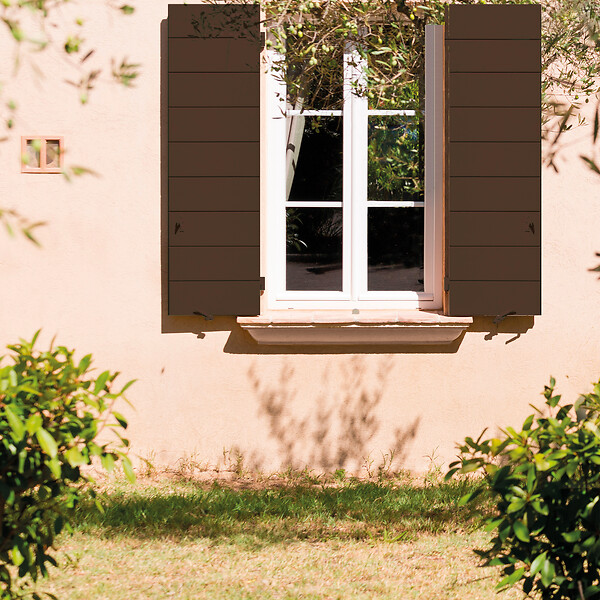 DULUX VALENTINE - Peinture extérieure bois - Ecran+ - Brun Normandie - 2L - large