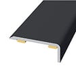 FORESTEA - Angle aluminium adhésif coloris (20) noir Lg 135cm x larg 2,5cm x 1cm - vignette