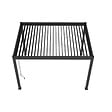 OMBREA - Pergola bioclimatique autoportante en aluminium Ombréa VS - Anthracite - 3x4m - vignette