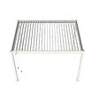 OMBREA - Pergola bioclimatique autoportante - Blanc - 3x4m - vignette