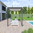 OMBREA - Pergola bioclimatique autoportante 3x4m - vignette