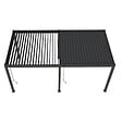 OMBREA - Pergola bioclimatique autoportante - Anthracite - 3x6m - vignette