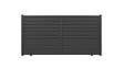 ELSEALU - Portail coulissant Kira en aluminium - Gris - 375x171,2cm - vignette