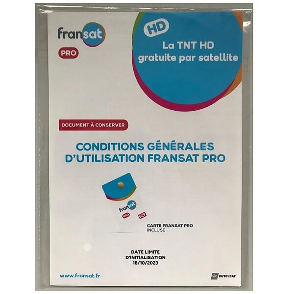 WISI - Carte Fransat Pro Pc7 - CS74P - large