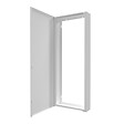 ATOLE - Coffret d'habillage ATOLE 18 modules en acier blanc pour tableaux électriques - H 117 x L 45 x P 14 cm - Réf. RCHM186 - vignette