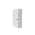 ATOLE - Coffret d'habillage ATOLE 13 modules en acier blanc avec serrure à clef - H 54 x L 34 x P 14 cm - Réf. RCH100GSS - vignette