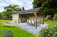 SOLID - Abri de jardin Bois Cambrai - L.703.7xH.289.1xP.317.9cm - vignette