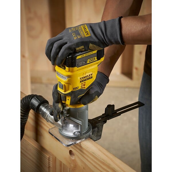 STANLEY Fatmax - Affleureuse sans fil V20 - Brushless - 18V - large