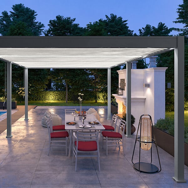 OMBREA - Pergola bioclimatique Ombréa - 4x6m - large