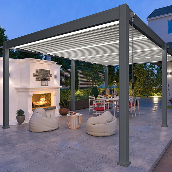 OMBREA - Pergola bioclimatique Ombréa - 4x6m - large