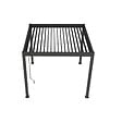 OMBREA - Pergola bioclimatique autoportante - Anthracite - 3x3m - vignette