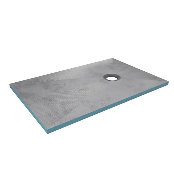STANO - Bonde horizontale DINO pour receveurs à carreler avec grille en acier inoxydable - large