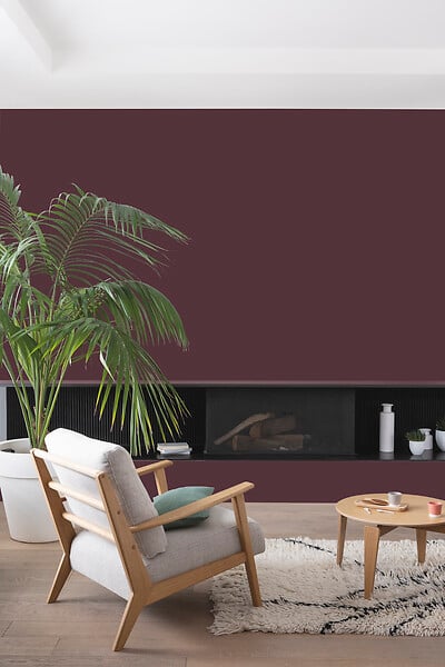 V33 PEINTURE - Peinture décorative satin Aubergine - Testeur 75ml - large