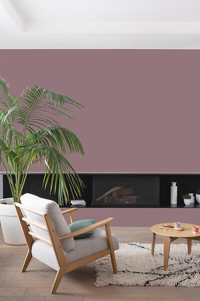 V33 PEINTURE - Peinture de finition satinée Colorissim Brun mauve 0.5L - large