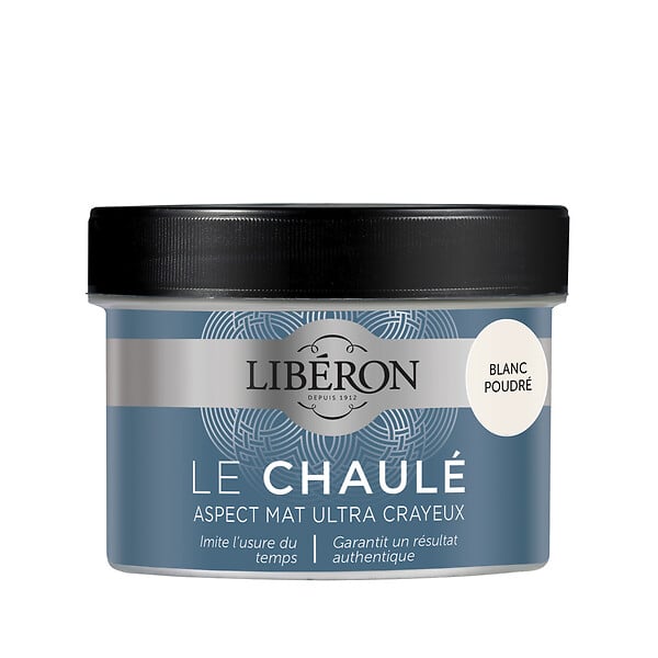 LIBERON - Peinture Le Chaule Mat Blanc poudre Pot 0.25l - large