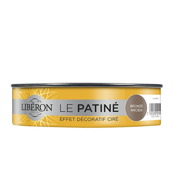 LIBERON - Cire de décoration patinée Bronze Ancien - 150ml - large