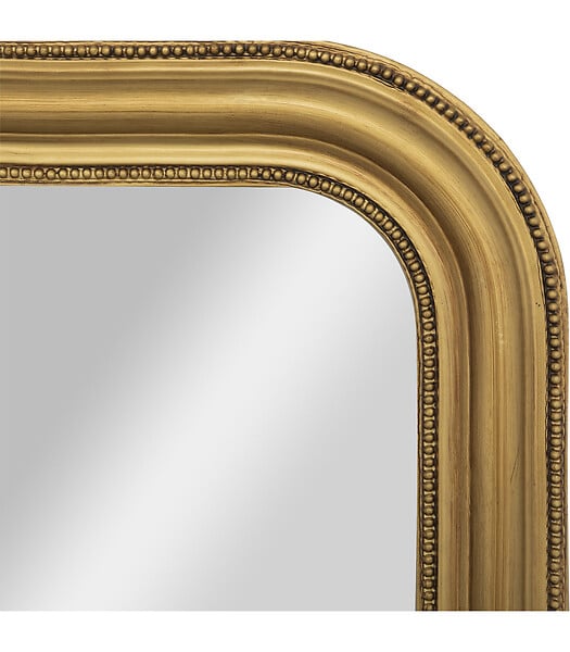 ATMOSPHERA - Grand Miroir mural en Bois doré et Verre 74  x 104 cm - large