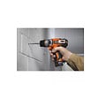 AEG - Perceuse-visseuse AEG 12V Prolithium-ion - 2 batteries 2.0Ah - 1 chargeur 40mins - BS12C2 LI-202B - vignette