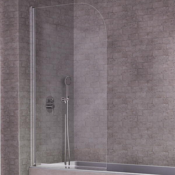 KASSANDRA - Pare-baignoire pivotant RITA 85 x 150 cm - large
