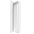 ATOLE - Coffret d'habillage ATOLE 13 modules en acier blanc pour tableaux électriques - H 117 x L 34 x P 14 cm - Réf. RCH600 - vignette