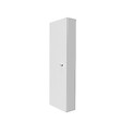 ATOLE - Coffret d'habillage ATOLE 13 modules en acier blanc avec serrure à clef - H 104 x L 34 x P 14 cm - Réf. RCH500GSS - vignette