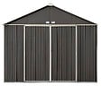 ARROW - Abri de jardin en métal Arrow Ezee - Anthracite - 6.62m² - H.249xL.299xP.249cm - vignette